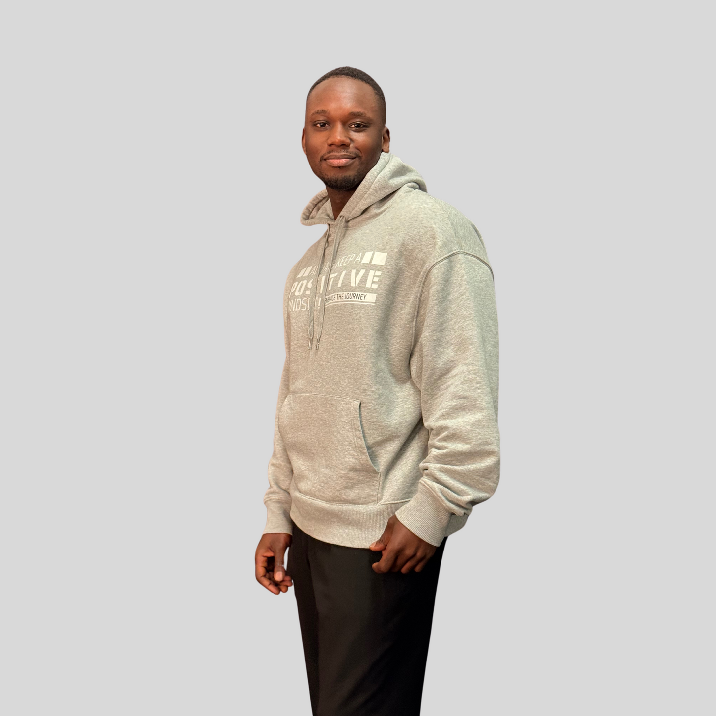 Always Keep a Positive Mind - Organic Oversize Hoodie