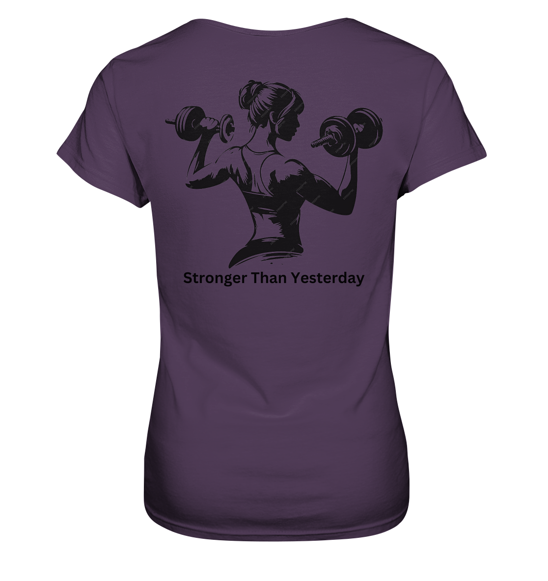 Stronger than Yesterday - Ladies Premium Shirt