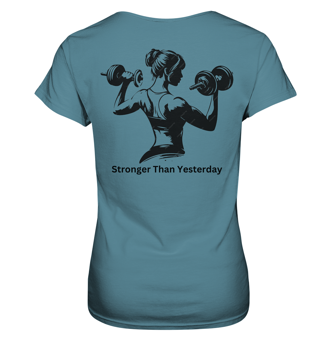 Stronger than Yesterday - Ladies Premium Shirt