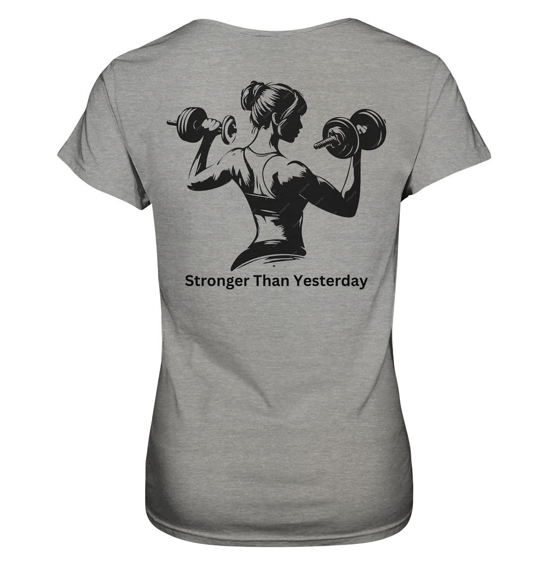 Stronger than Yesterday - Ladies Premium Shirt