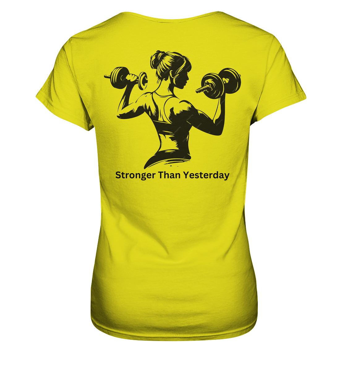 Stronger than Yesterday - Ladies Premium Shirt