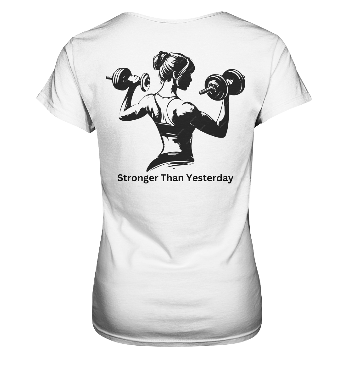 Stronger than Yesterday - Ladies Premium Shirt