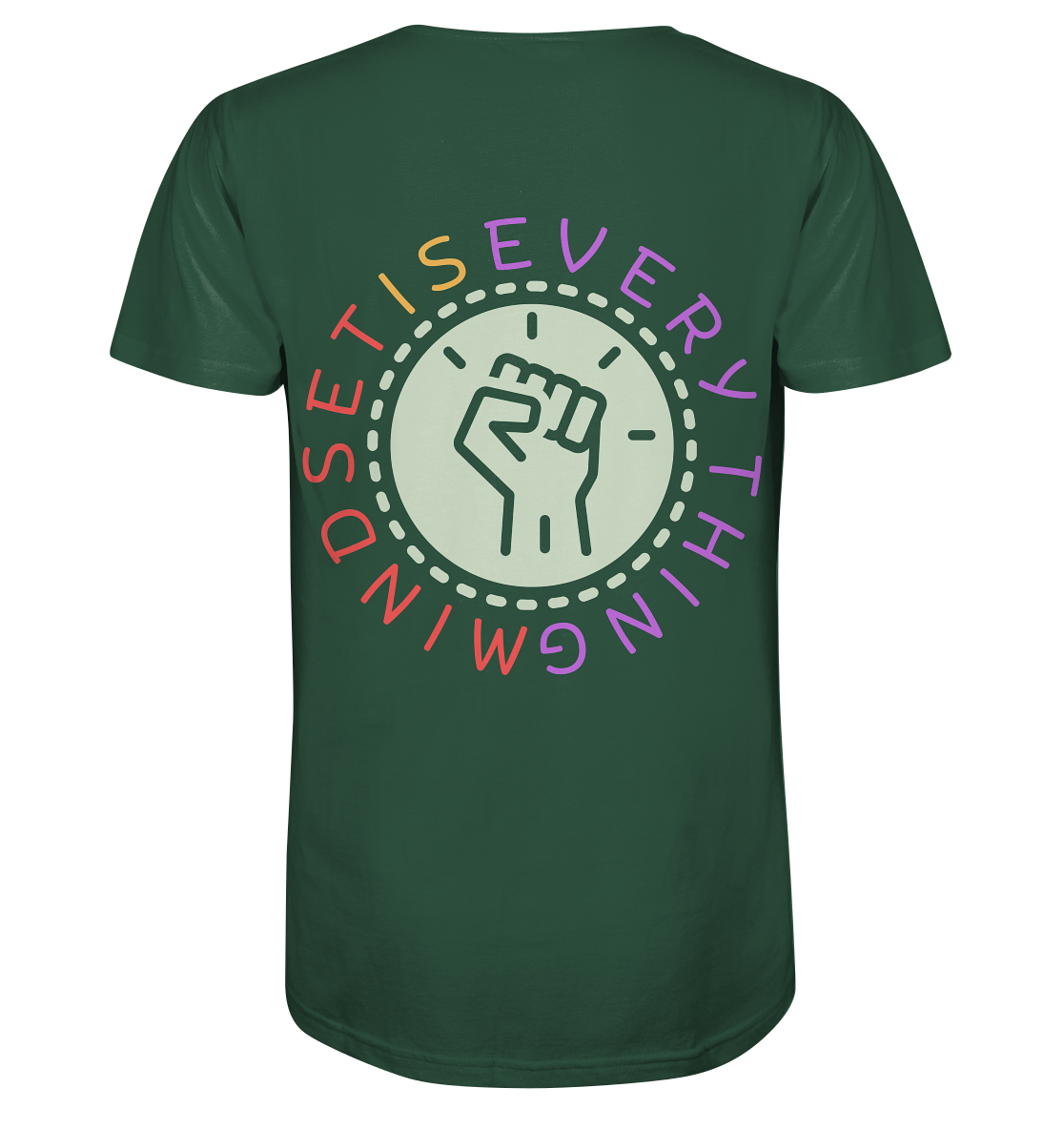 Mindset is everything - Organic Basic Shirt