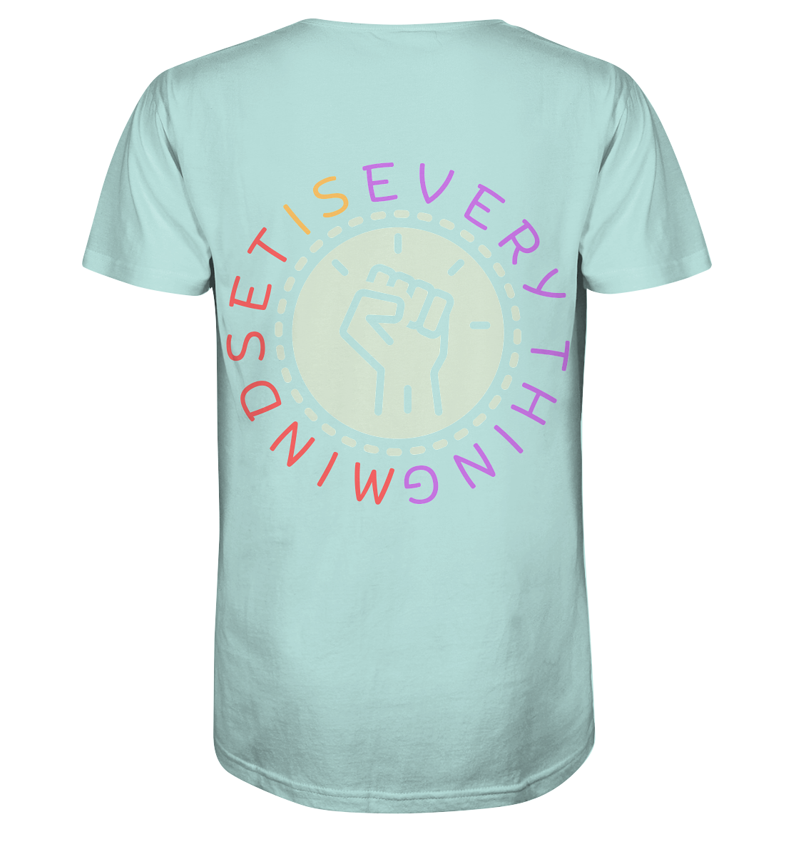 Mindset is everything - Organic Basic Shirt