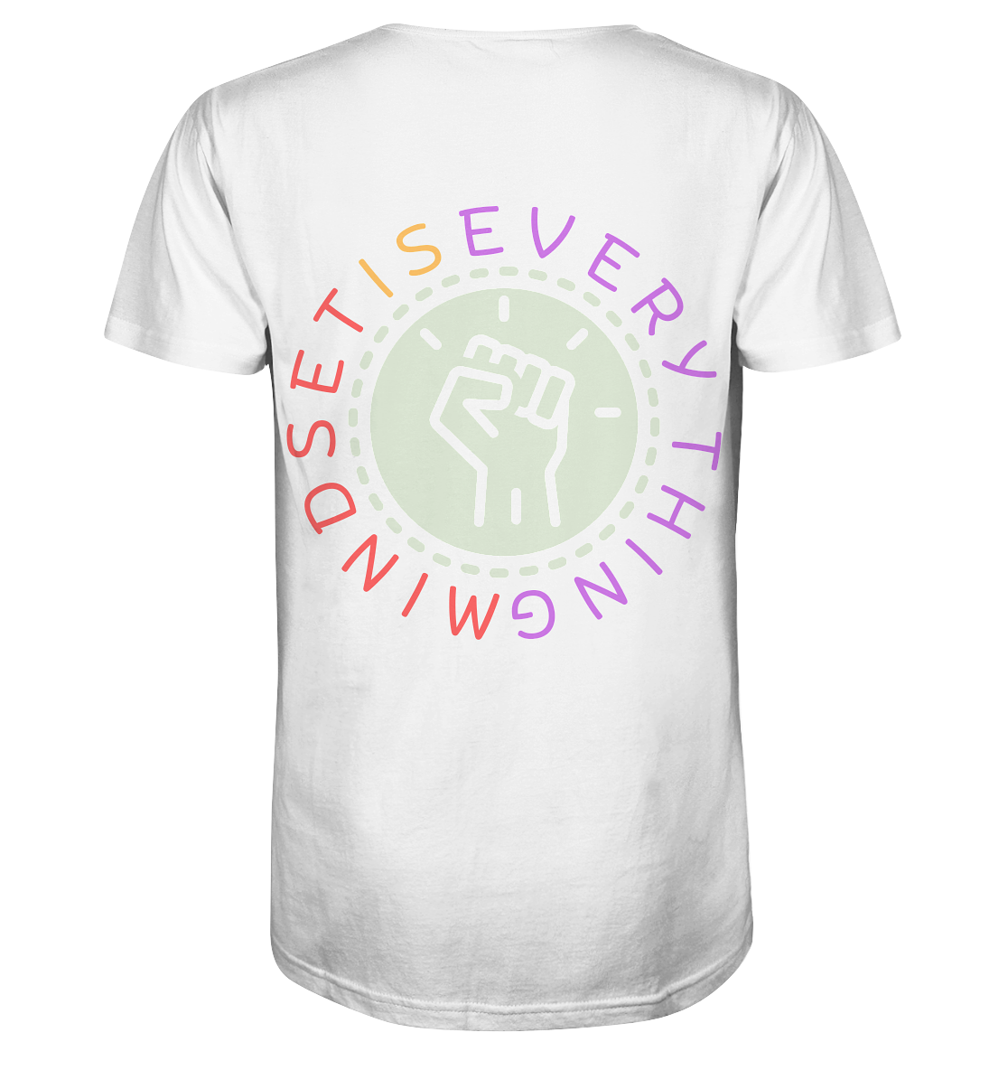 Mindset is everything - Organic Basic Shirt