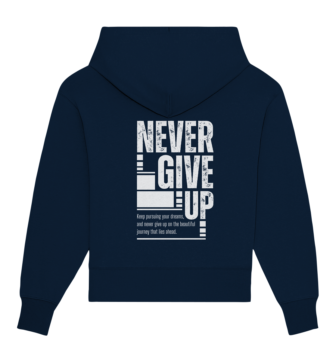 Kings never gives up - Organic Oversize Hoodie