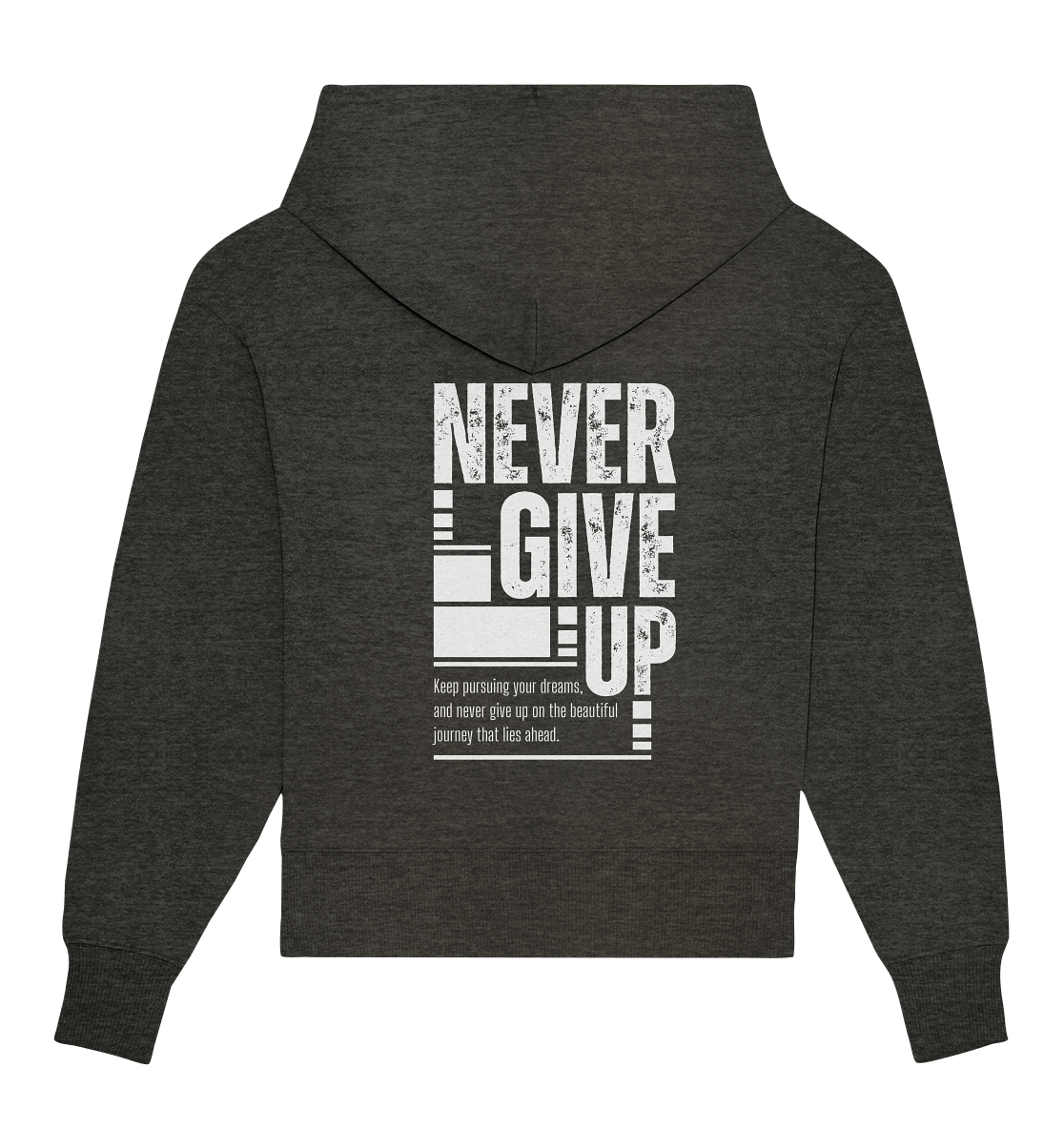 Kings never gives up - Organic Oversize Hoodie