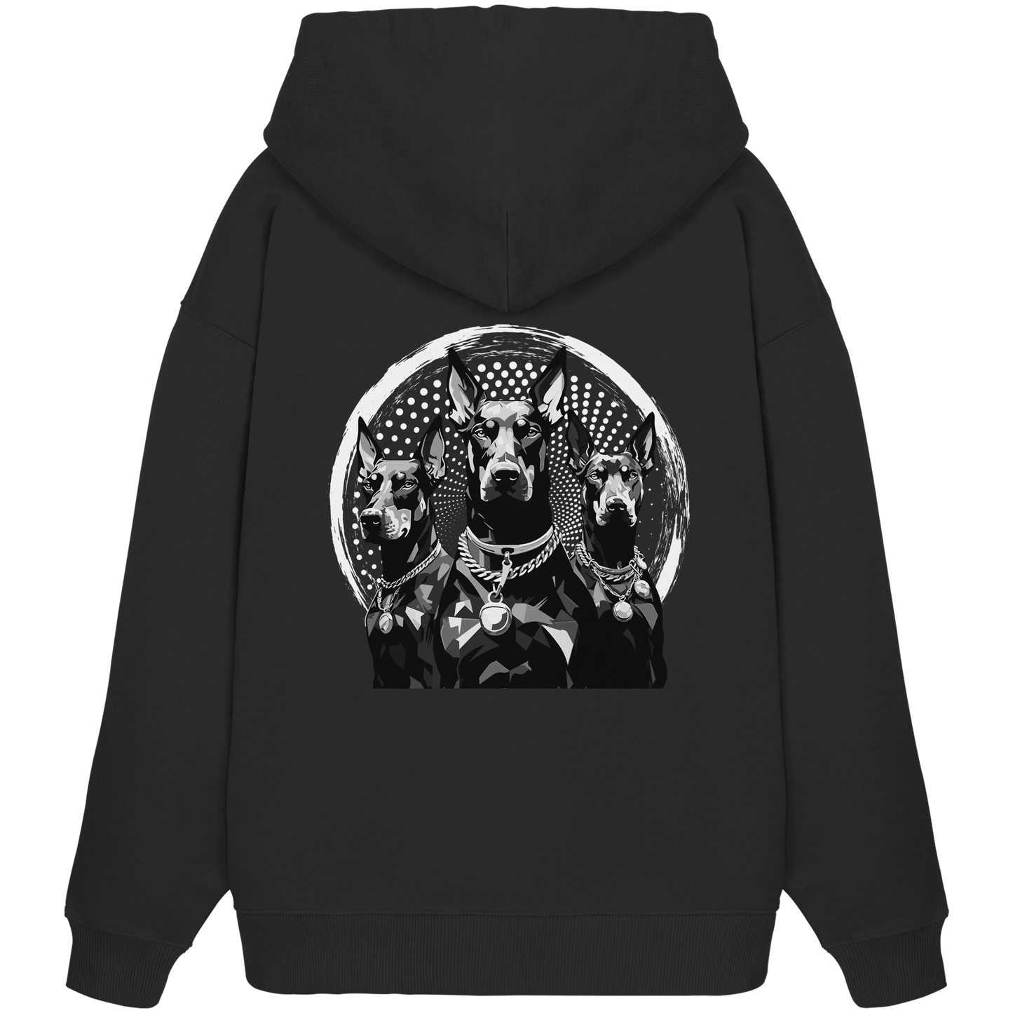 Tripple Doberman - Organic Oversize Hoodie