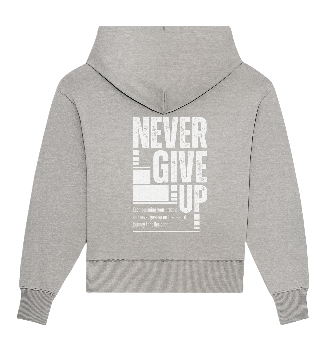 Kings never gives up - Organic Oversize Hoodie