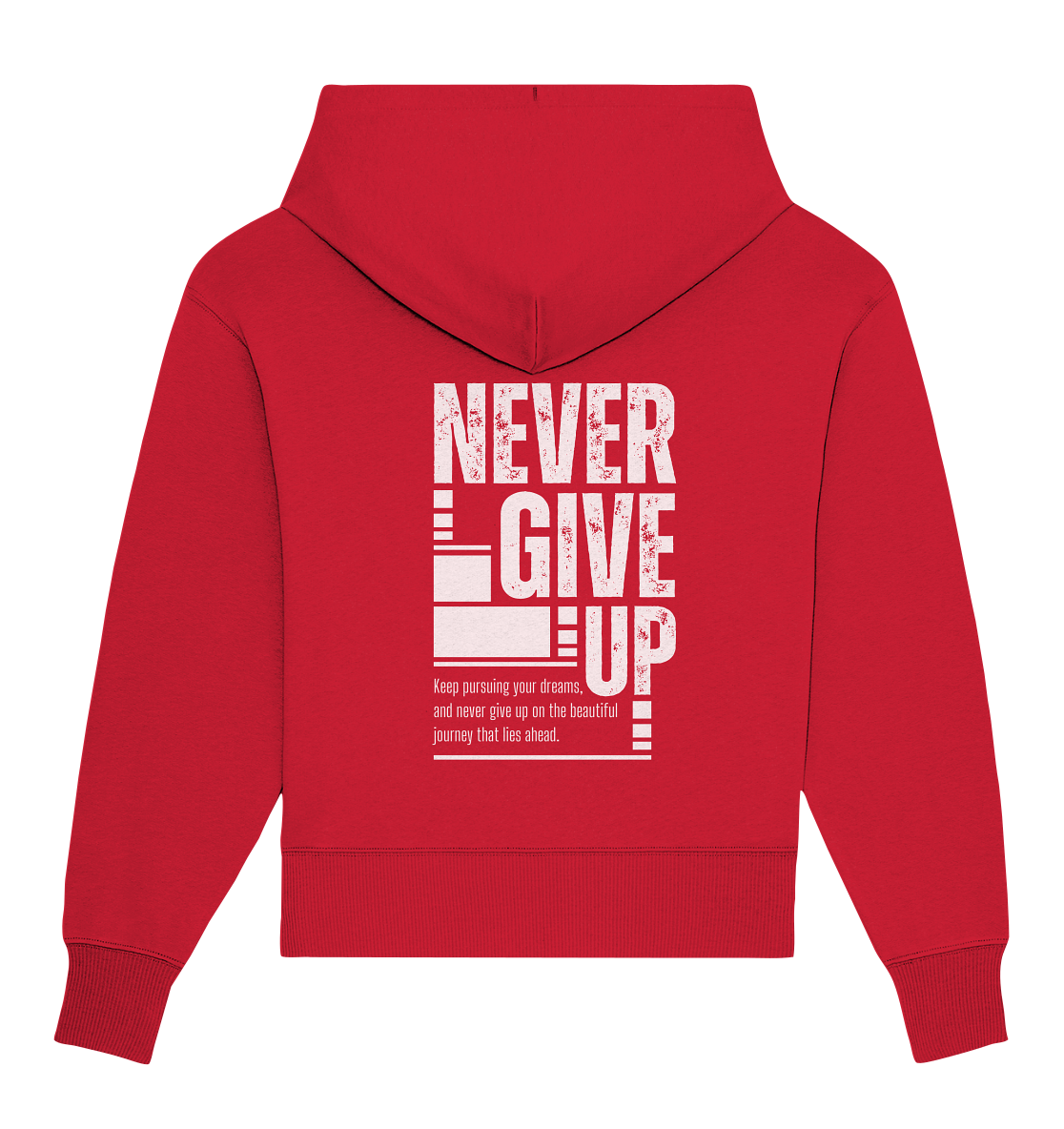 Kings never gives up - Organic Oversize Hoodie