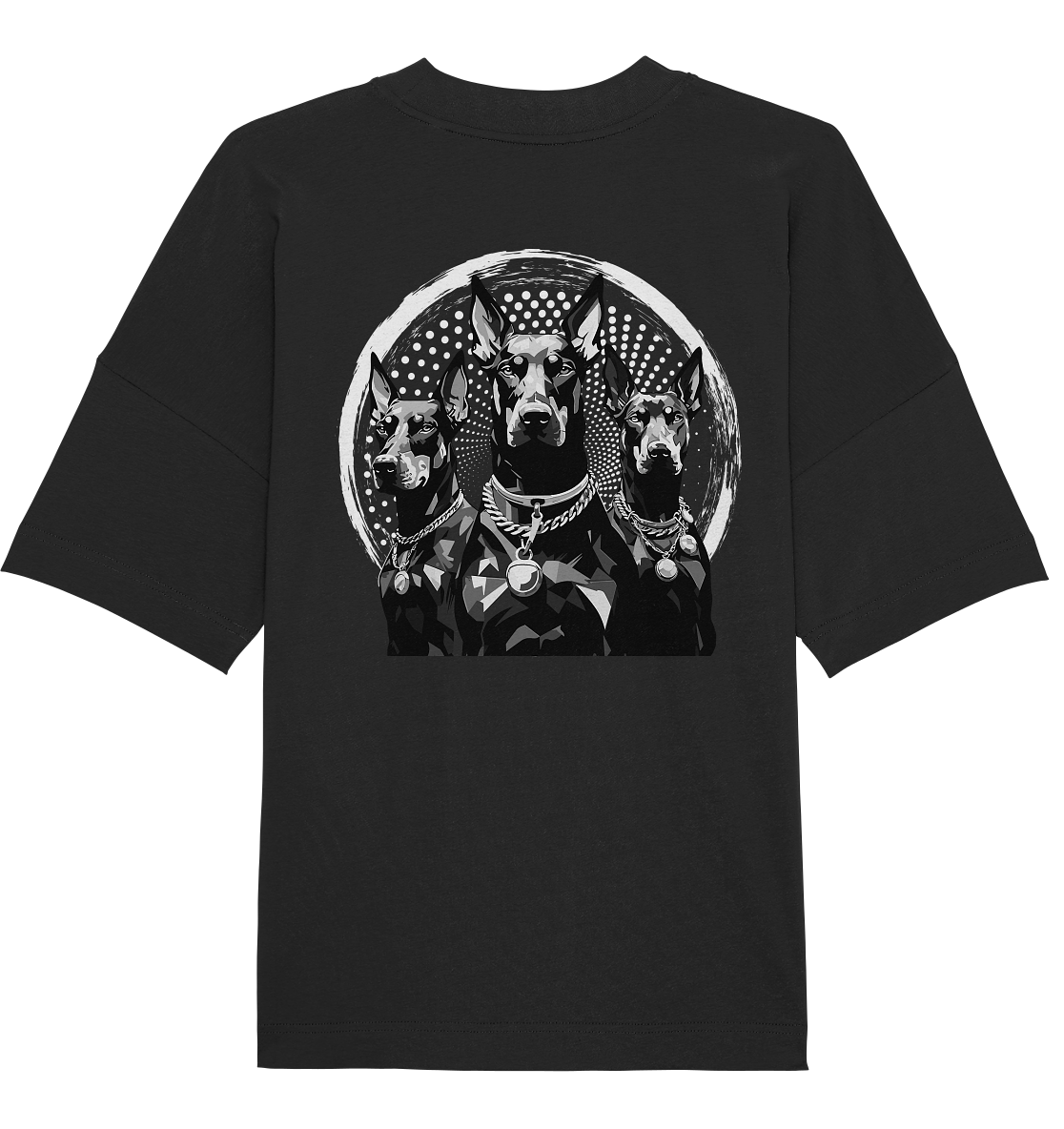 Tripple Doberman - Organic Oversize Shirt