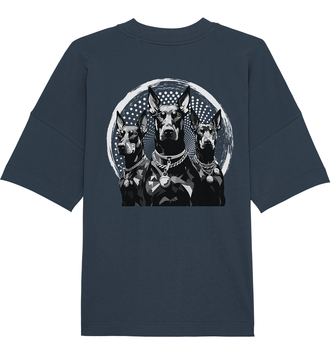 Tripple Doberman - Organic Oversize Shirt