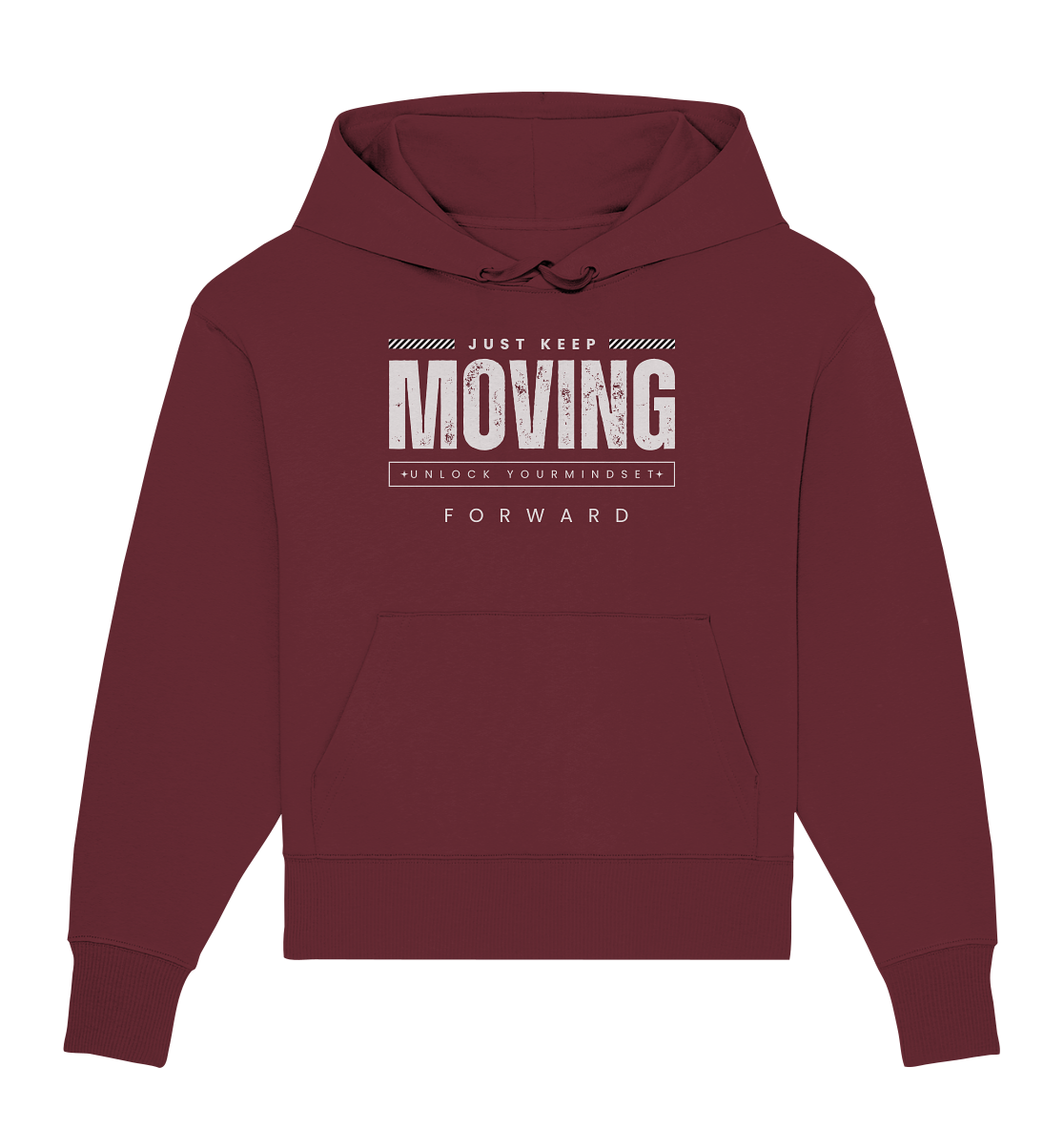 Moving Forward - Organic Oversize Hoodie