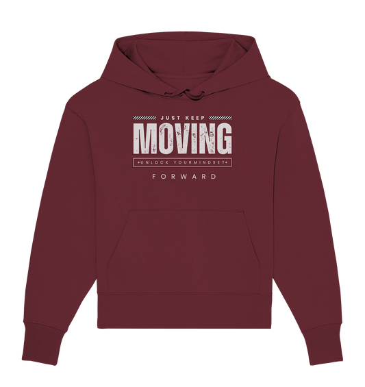 Moving Forward - Organic Oversize Hoodie