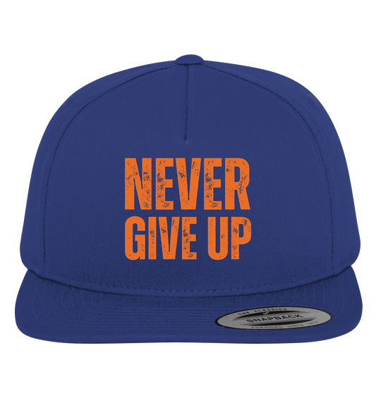 Never give up - Premium Snapback